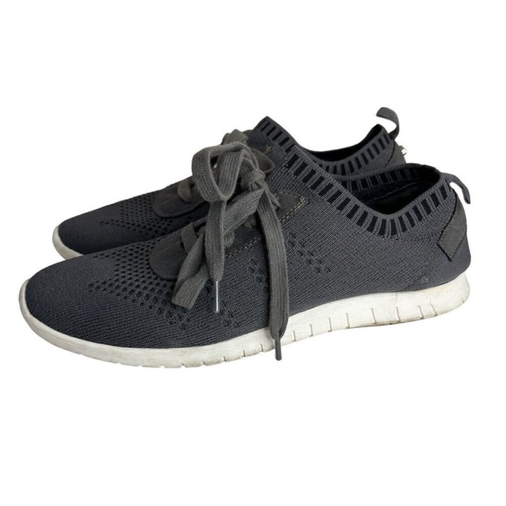 Steve Madden Women's Sneakers Size 9.5 Kader Grey Knit Pull-On
